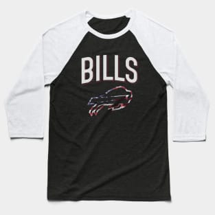 Buffalo Bills - Logo Football Baseball T-Shirt